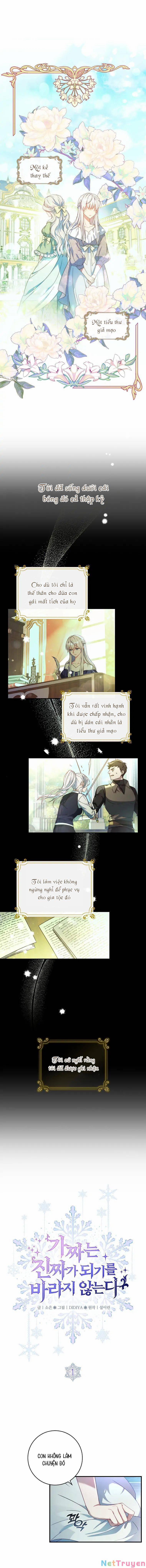 Từ Chối Trở Thành Tiểu Thư Thực Thụ 1 trang 2