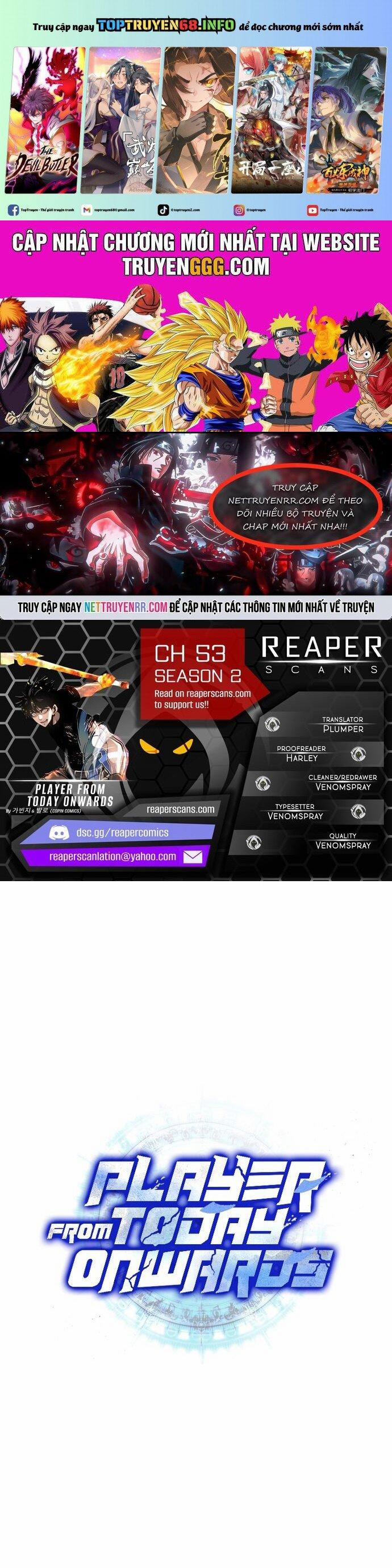 Từ Hôm Nay, Tôi Là Một Người Chơi 53 trang 0