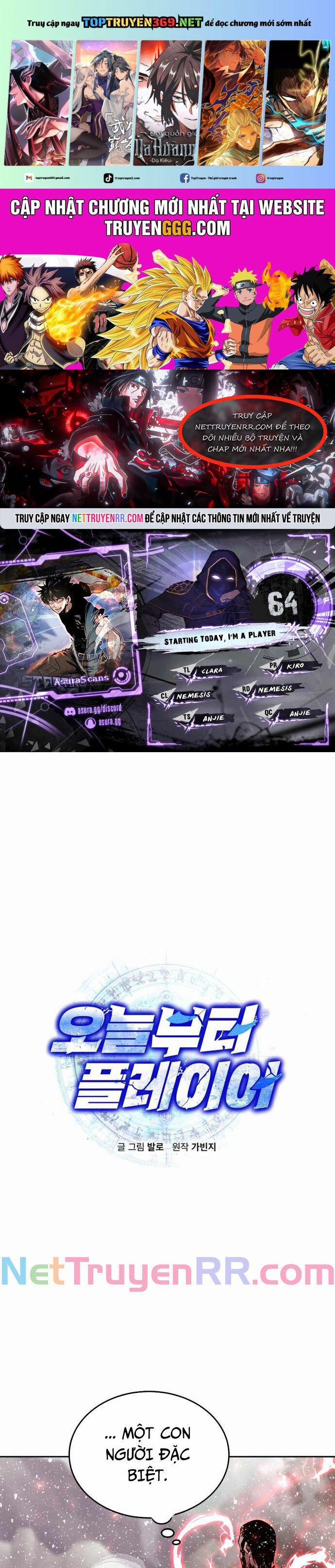 Từ Hôm Nay, Tôi Là Một Người Chơi 64 trang 0