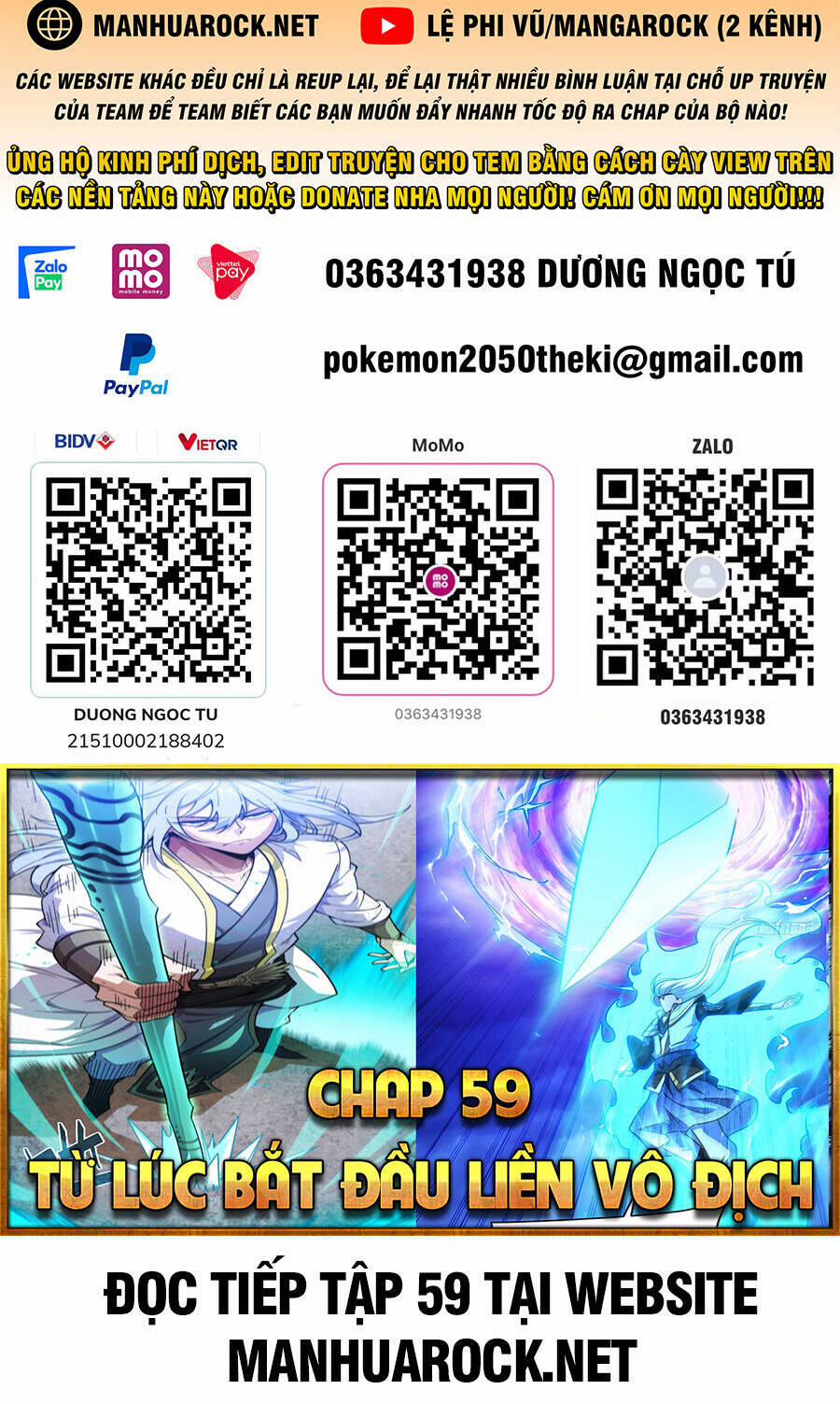 Từ Lúc Bắt Đầu Liền Vô Địch 58 trang 69