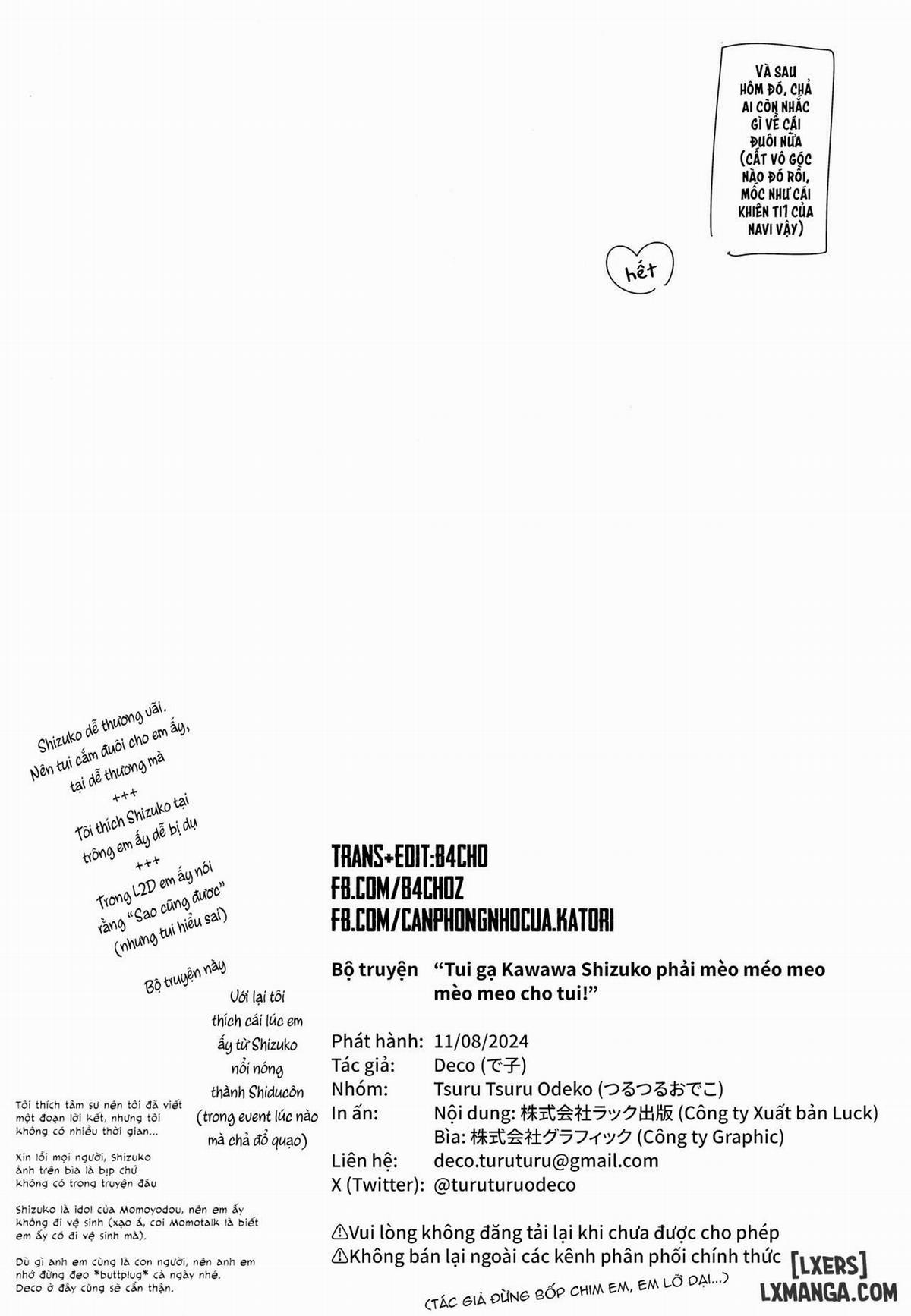 Tui gạ Kawawa Shizuko phải mèo méo meo mèo meo cho tui shizucôn tuổi mới 8386 em nhé he he he trang 25