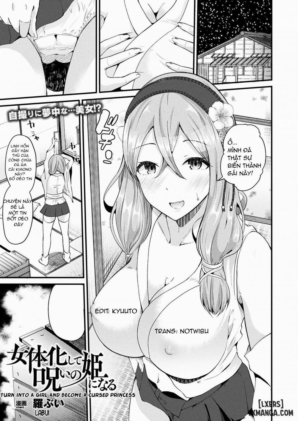 Turn into a Girl and Become a Cursed Princess Oneshot trang 0