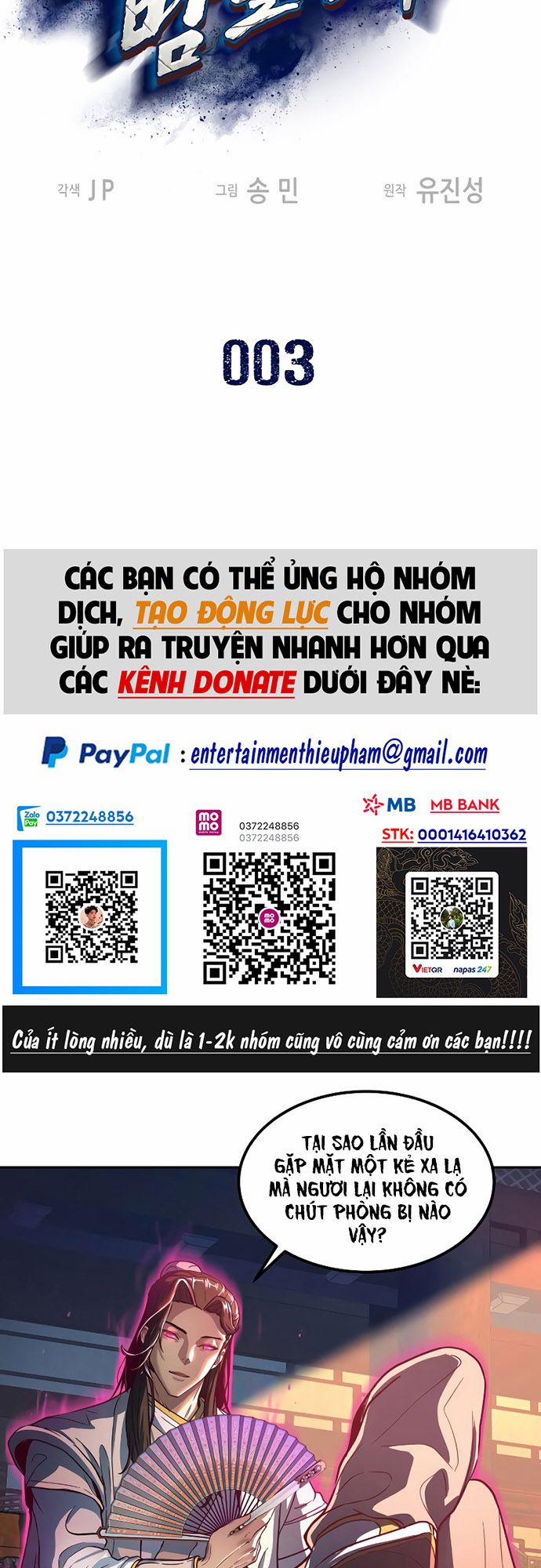 Túy Kiếm Dạ Hành 3 trang 1