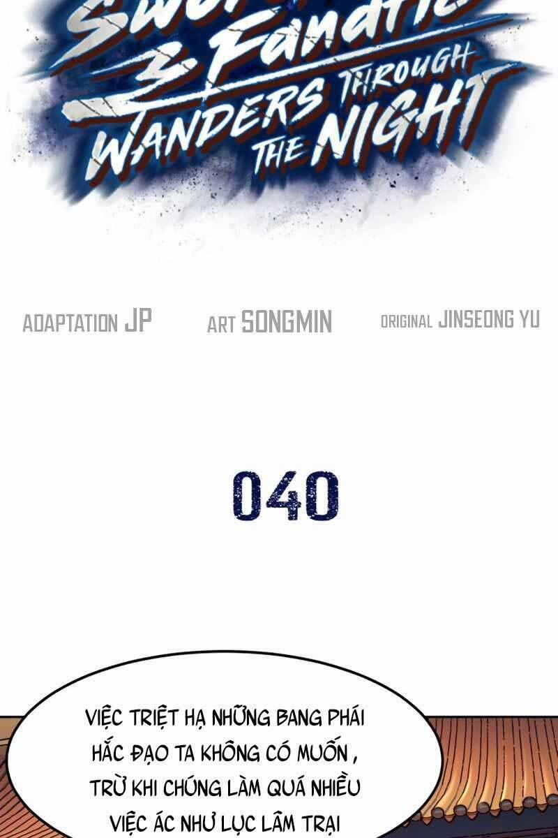 Túy Kiếm Dạ Hành 40 trang 1