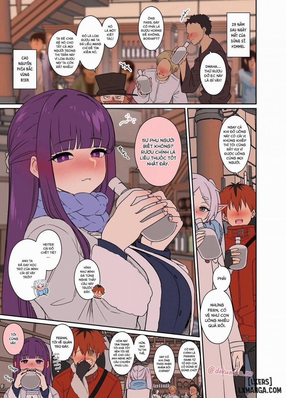 Tuyển Tập Các Doujinshi: Sousou no Frieren (ĐỦ THỂ LOẠI) Fern Ni Warui Koto 0 Suru Hanashi- Truyện Màu trang 1