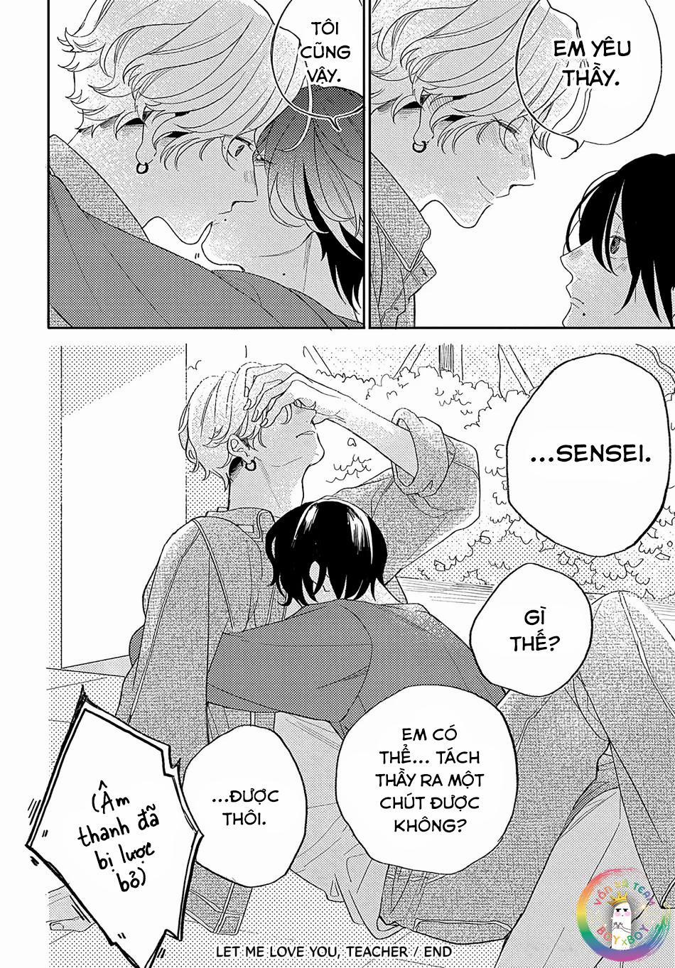 Tuyển Tập Doujinshi Nhà Vã 21 Để em yêu thầy trang 31