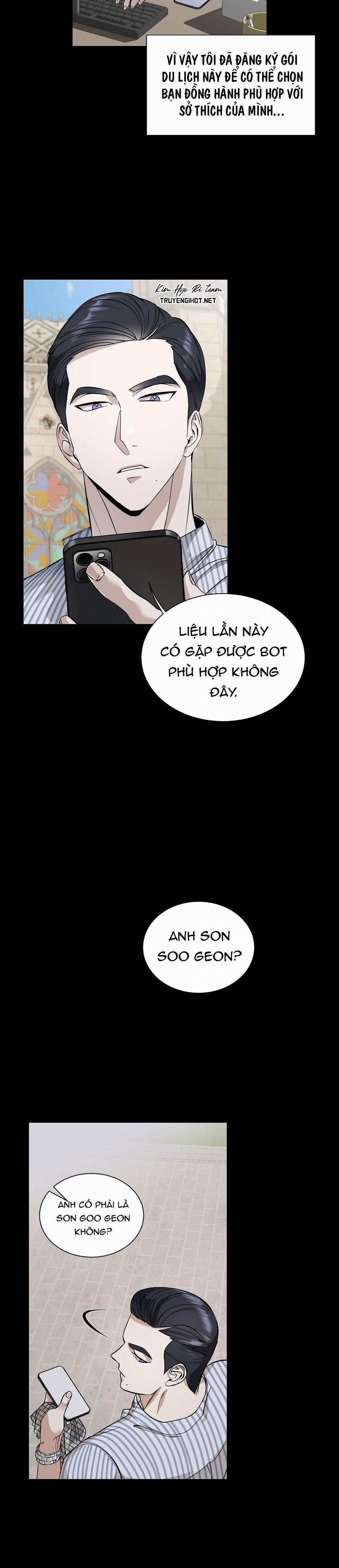 TUYỂN TẬP KỲ NGHỈ DƯỠNG NÓNG BỎNG CÙNG NHÀ KIM 1.1 trang 12