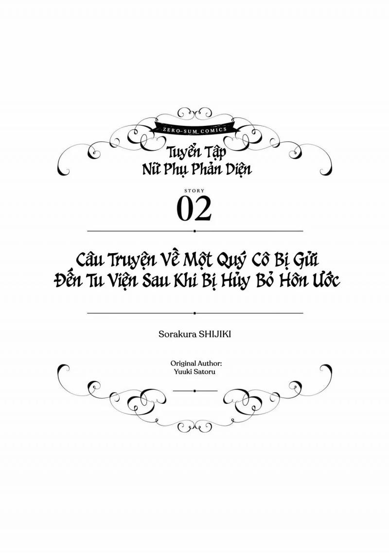 Tuyển Tập Oneshot Nữ Phụ Phản Diện 2 trang 1