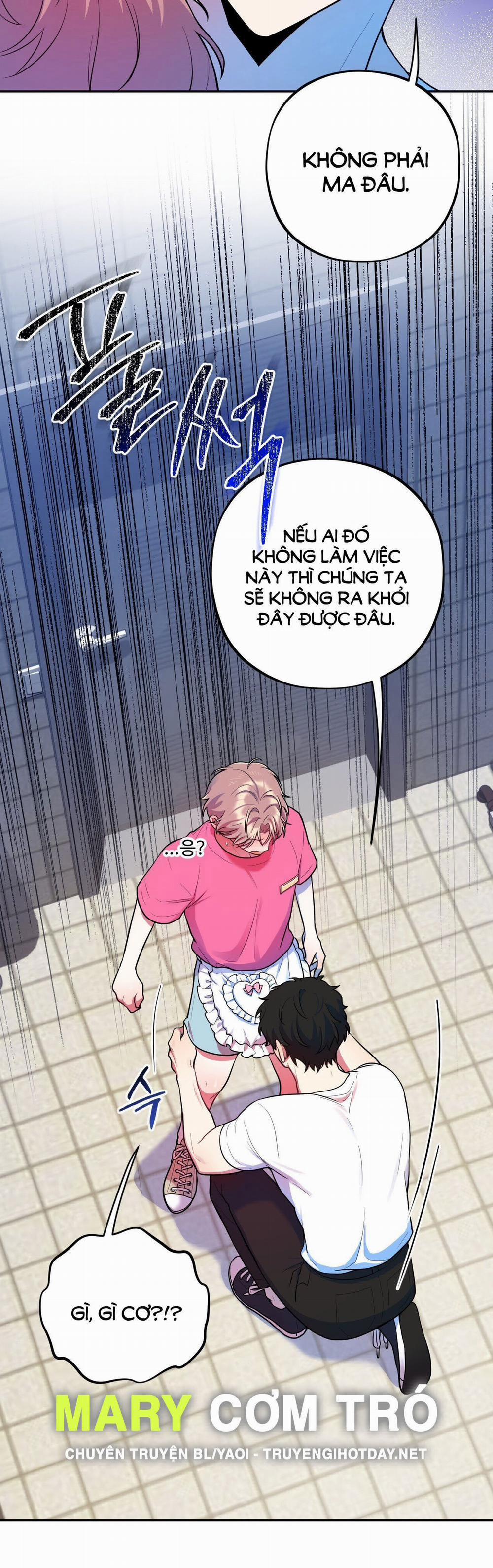 [Tuyển Tập Truyện Ngắn Giả Lập Hẹn Hò] Giờ Cậu Đi Xuống Hộ Tôi Không Được Sao 4.1 trang 12