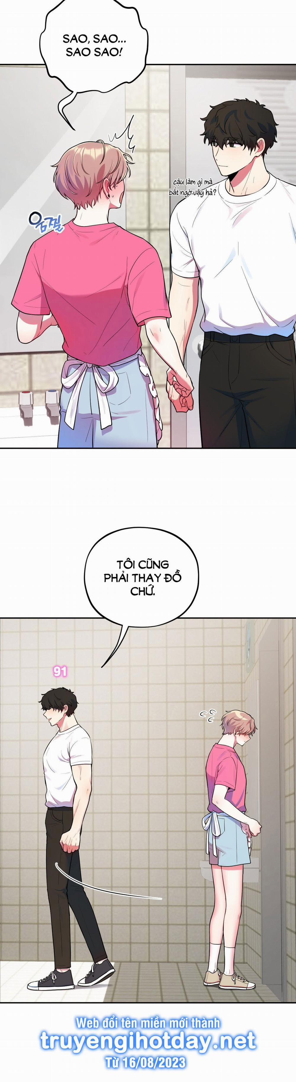 [Tuyển Tập Truyện Ngắn Giả Lập Hẹn Hò] Giờ Cậu Đi Xuống Hộ Tôi Không Được Sao 4.1 trang 9