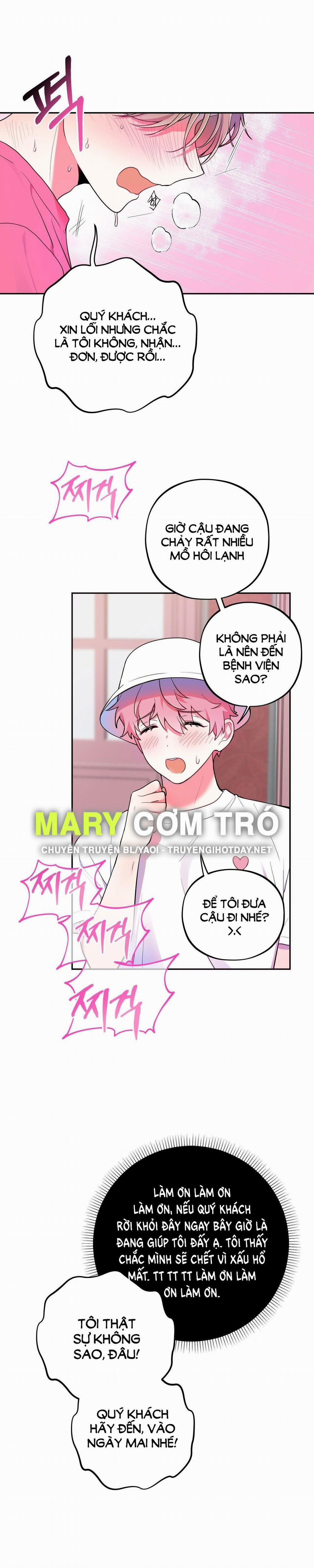 [Tuyển Tập Truyện Ngắn Giả Lập Hẹn Hò] Giờ Cậu Đi Xuống Hộ Tôi Không Được Sao 4.2 trang 11