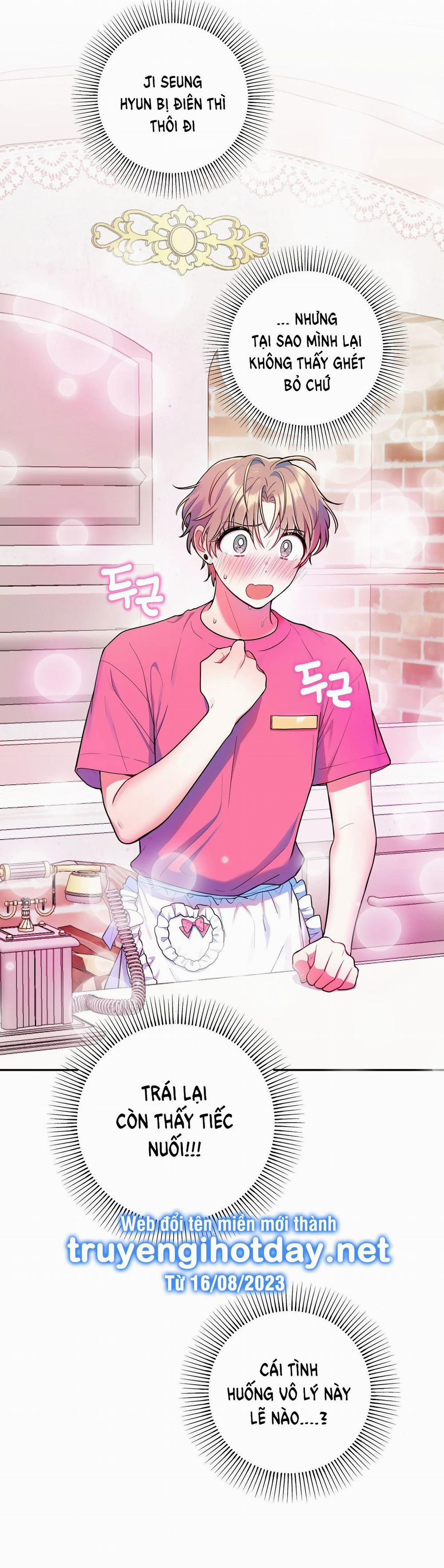 [Tuyển Tập Truyện Ngắn Giả Lập Hẹn Hò] Giờ Cậu Đi Xuống Hộ Tôi Không Được Sao 4.2 trang 5