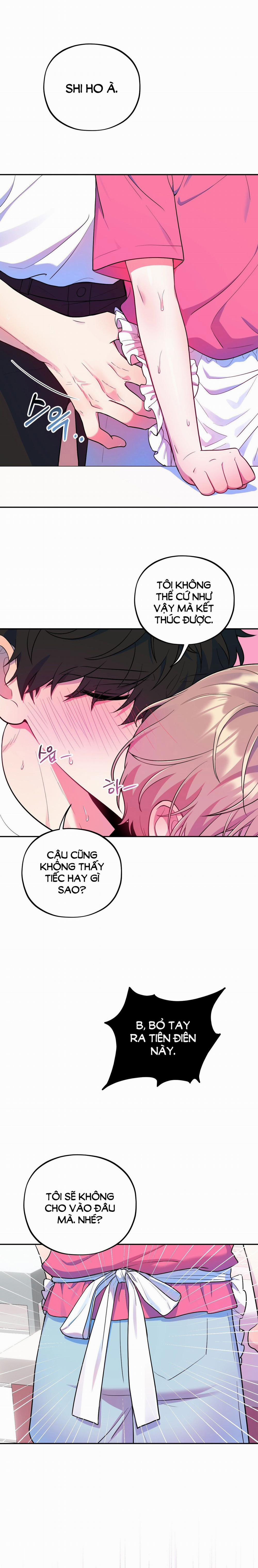 [Tuyển Tập Truyện Ngắn Giả Lập Hẹn Hò] Giờ Cậu Đi Xuống Hộ Tôi Không Được Sao 4.2 trang 6