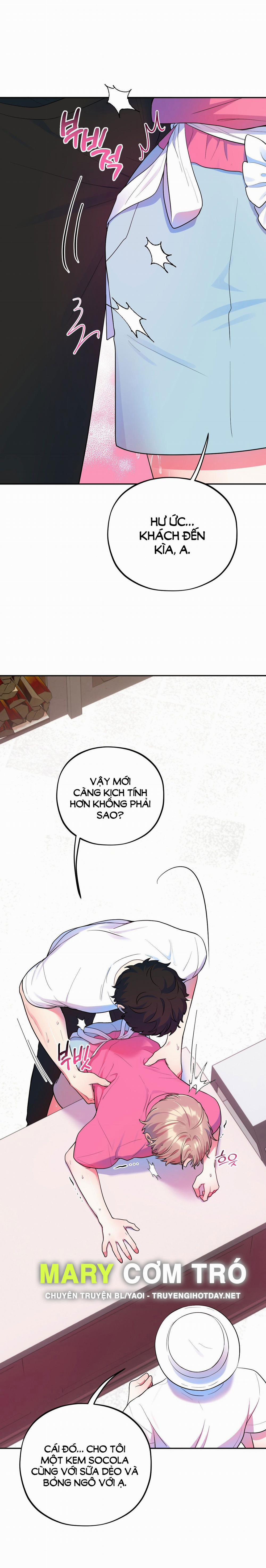 [Tuyển Tập Truyện Ngắn Giả Lập Hẹn Hò] Giờ Cậu Đi Xuống Hộ Tôi Không Được Sao 4.2 trang 8