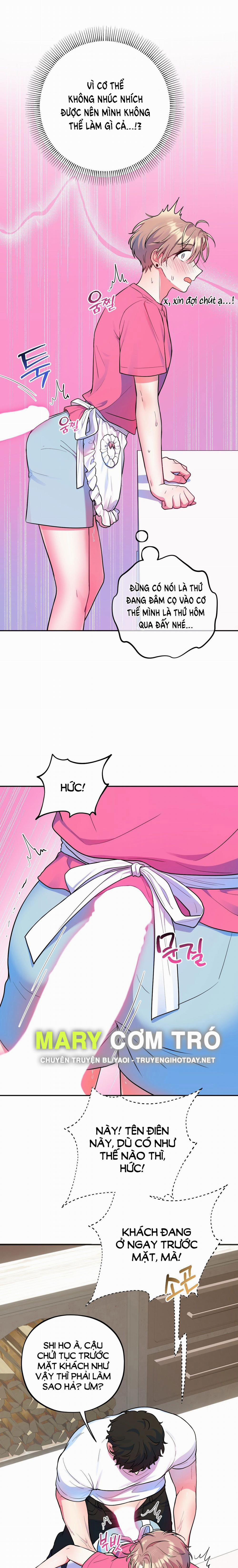 [Tuyển Tập Truyện Ngắn Giả Lập Hẹn Hò] Giờ Cậu Đi Xuống Hộ Tôi Không Được Sao 4.2 trang 9