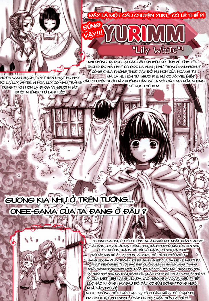 Tuyển tập Yuri Oneshot 0 Lily White (Special Thanks) trang 1