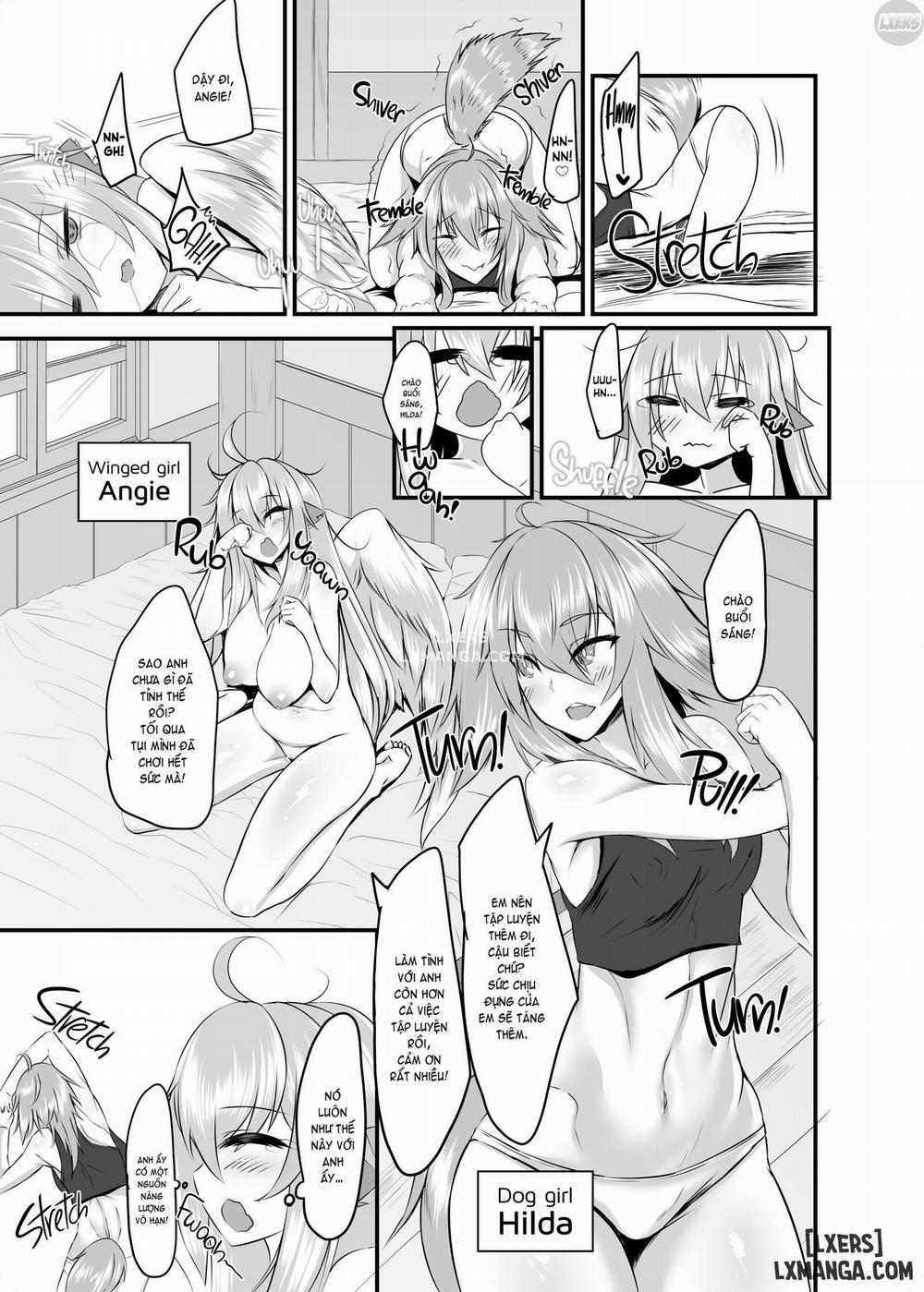 Two Flowers for Two Delivery Girls Oneshot trang 3