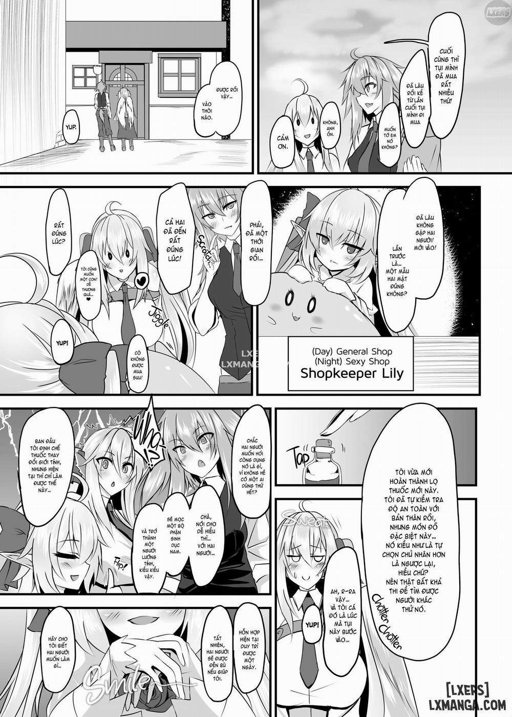 Two Flowers for Two Delivery Girls Oneshot trang 5