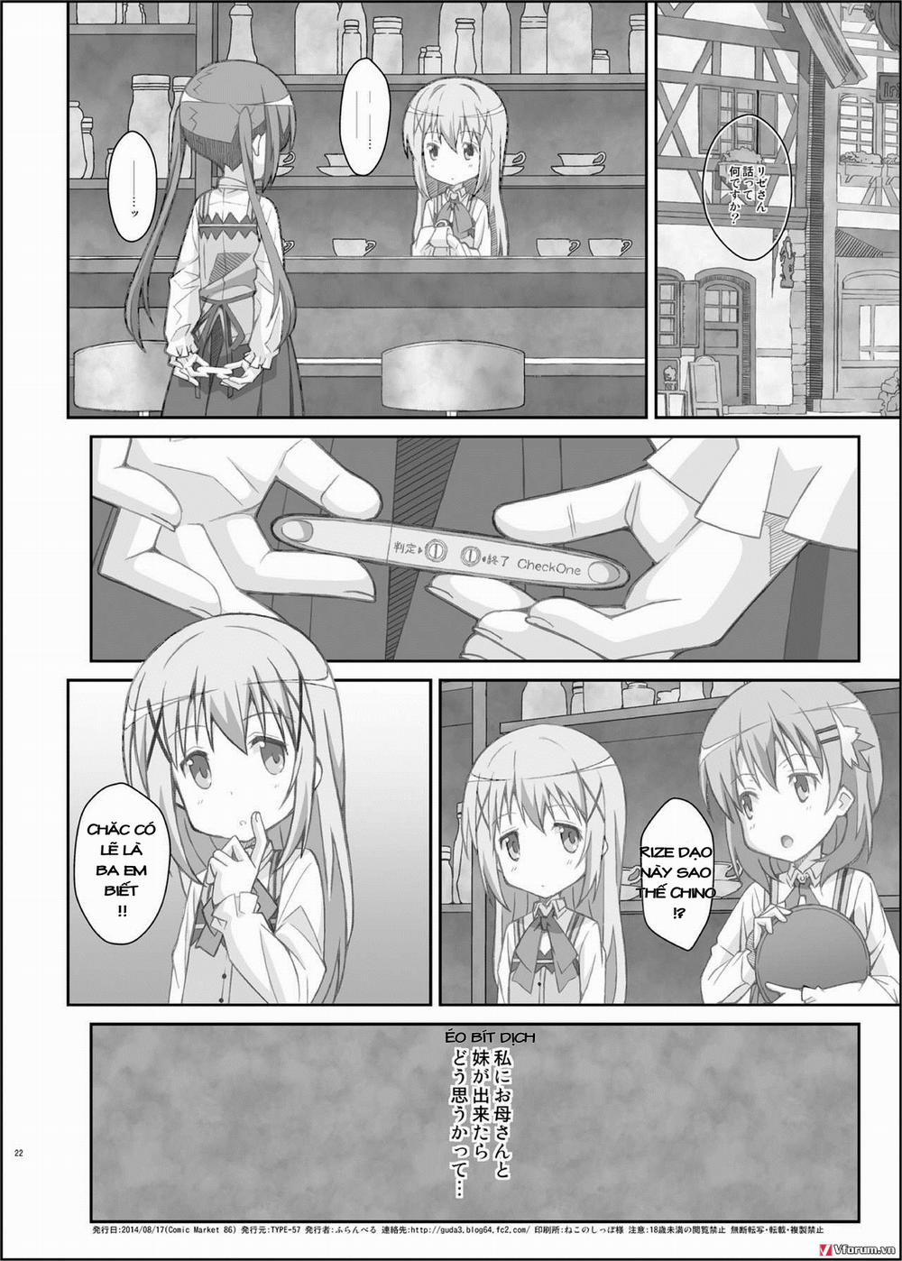 Type-33 (Gochuumon wa Usagi Desu ka) Oneshot trang 20