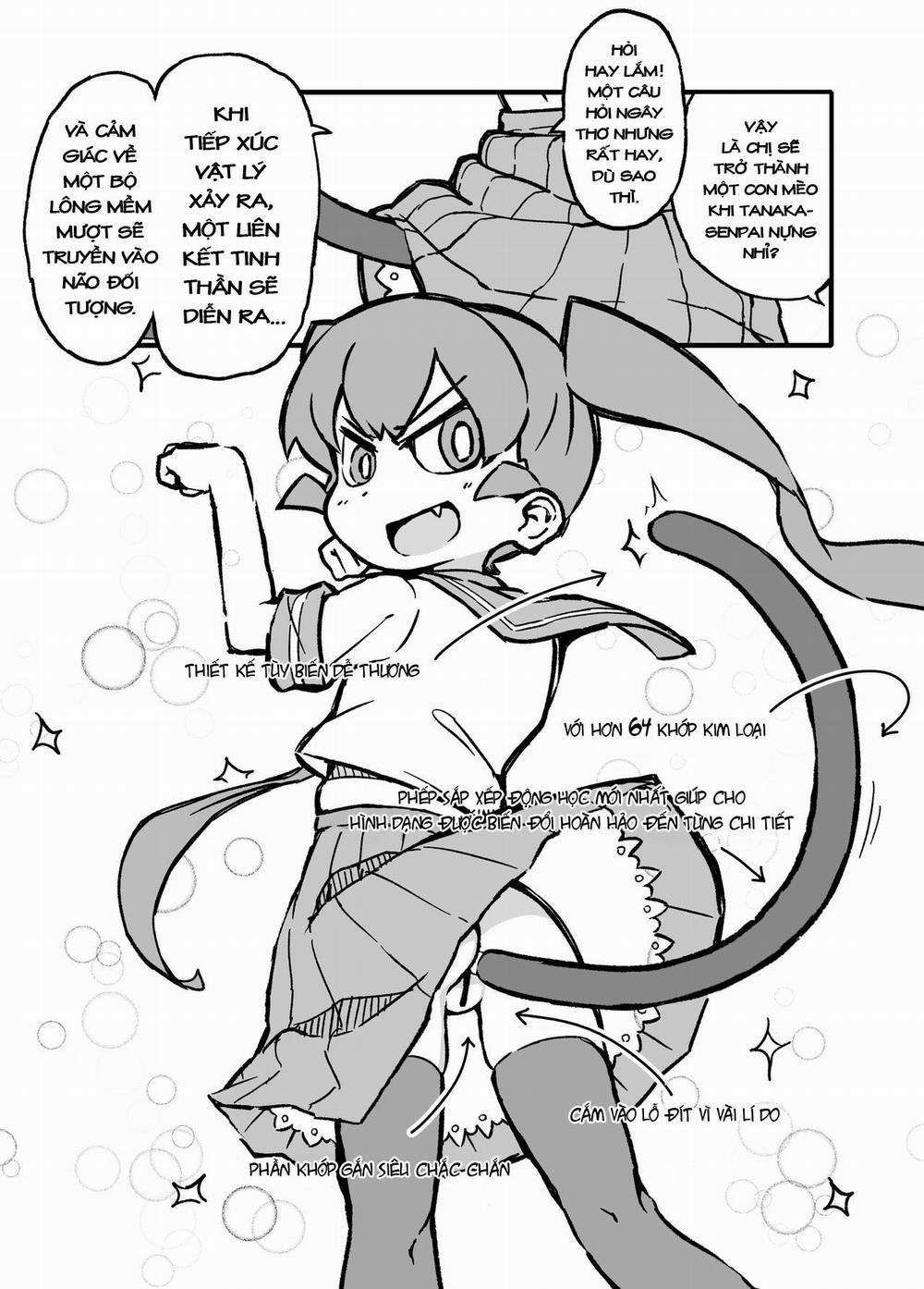 Ueno-san wa Naderaretai (Ueno-san wa Bukiyou) Oneshot không mắm không muối trang 4