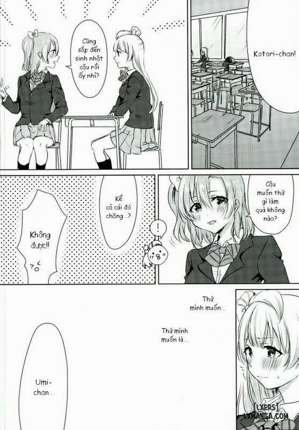 Umi-chan ga Present Oneshot trang 2