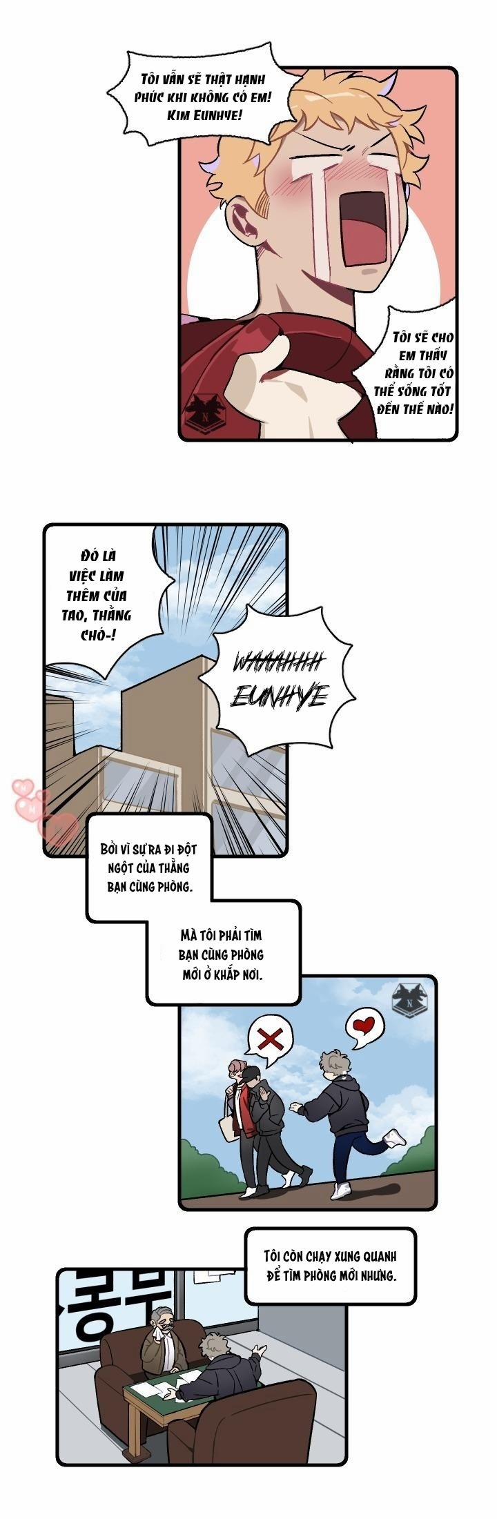 Uncomfortable Roommates 1 trang 4