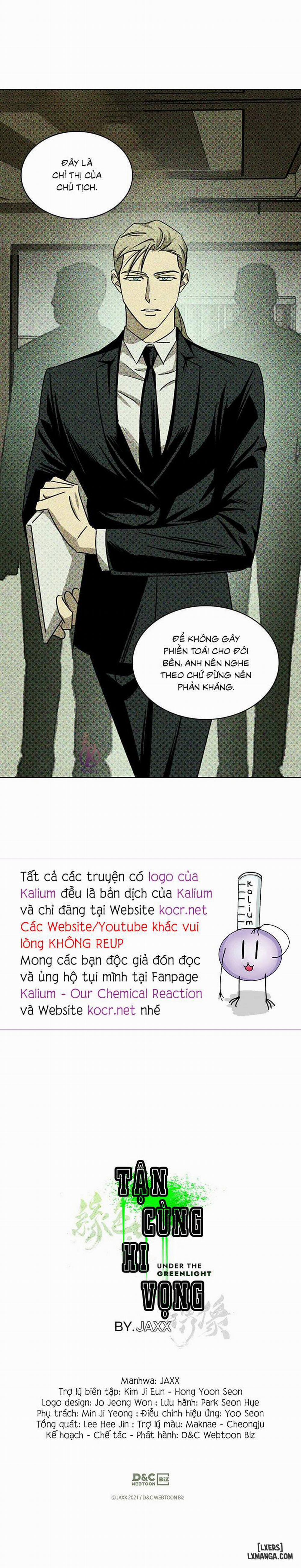 Under the Greenlight - Tận cùng hi vọng 25 trang 29