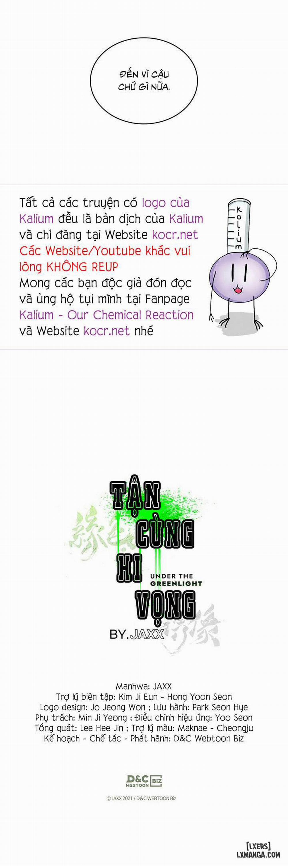 Under the Greenlight - Tận cùng hi vọng 28 trang 37