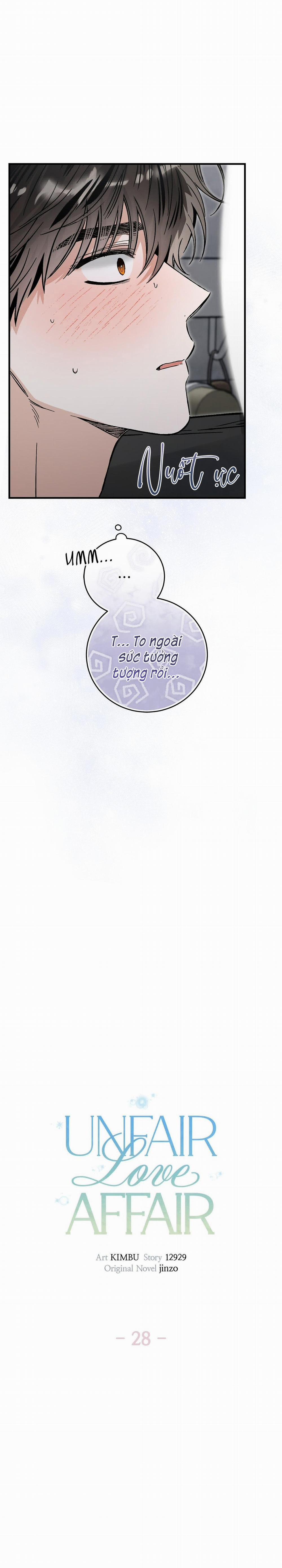 Unfair Love Affair 28 trang 1