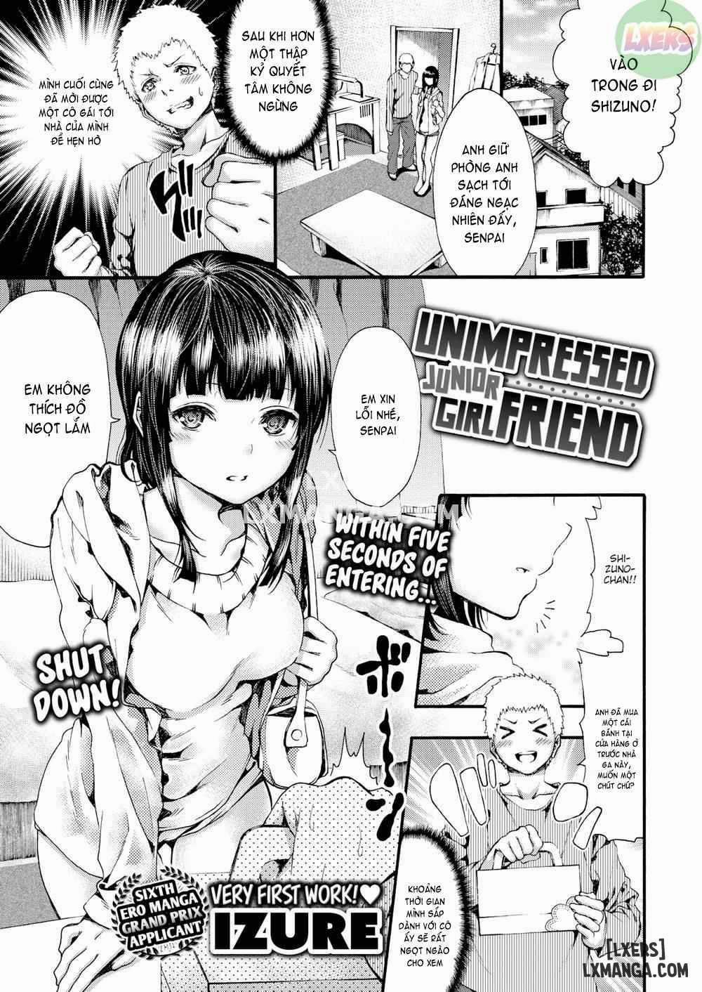 Unimpressed Junior Girlfriend Oneshot trang 0