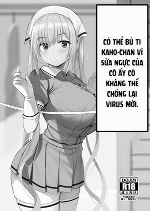 Đọc truyện tranh Uống sữa ngực Kaho-chan vì nó có kháng thể chống Virus mới. (Blend S)