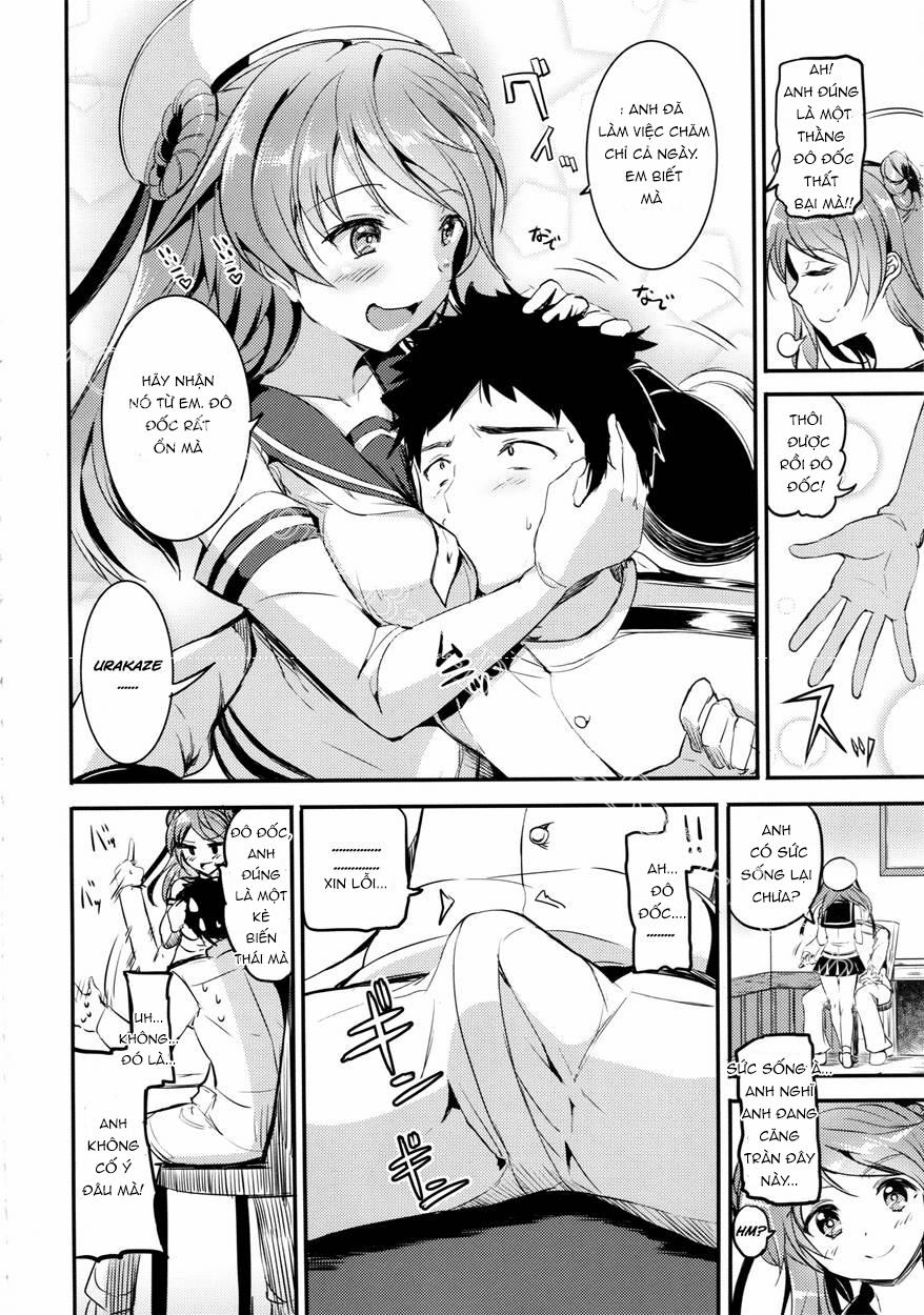 Urakaze-Chan Ni Shibori Toraretai! (Kantai Collection) Oneshot trang 3