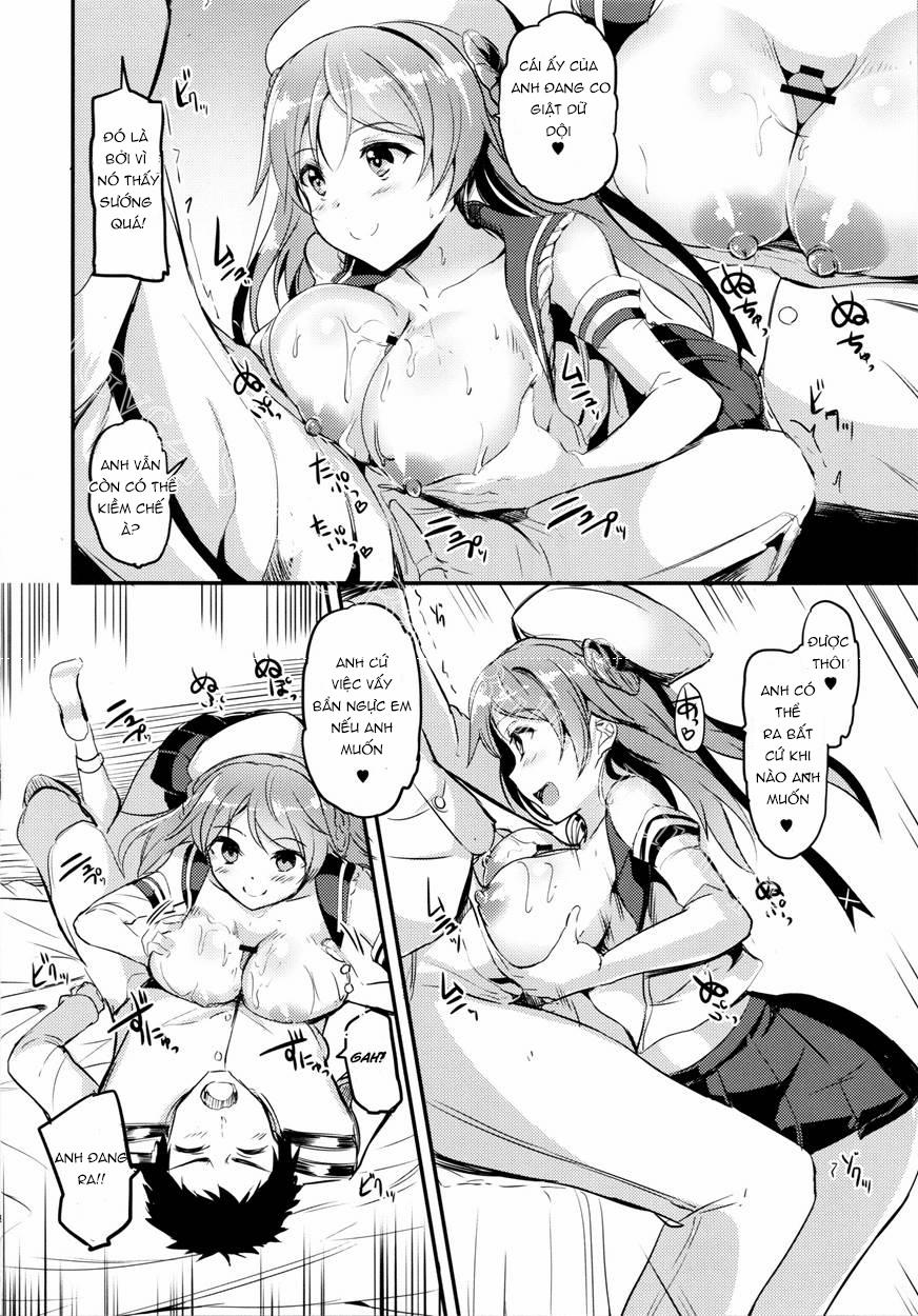 Urakaze-Chan Ni Shibori Toraretai! (Kantai Collection) Oneshot trang 7