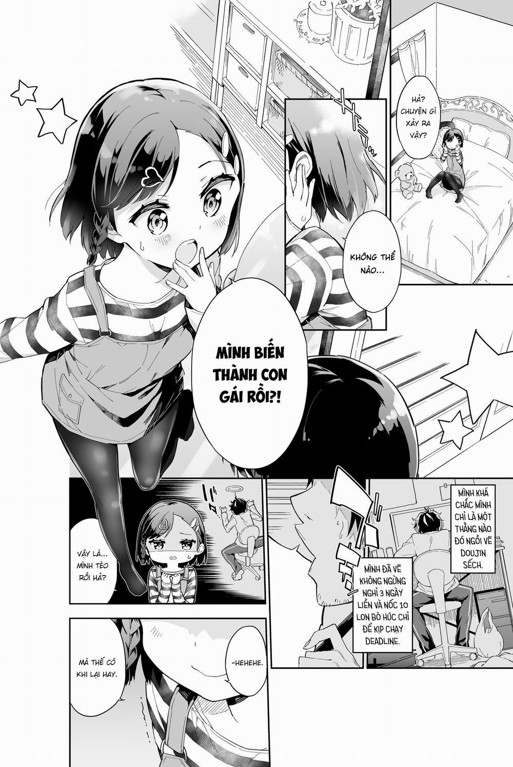 Urenai Mangaka, Joshi Shougakusei ni Naru Oneshot trang 2