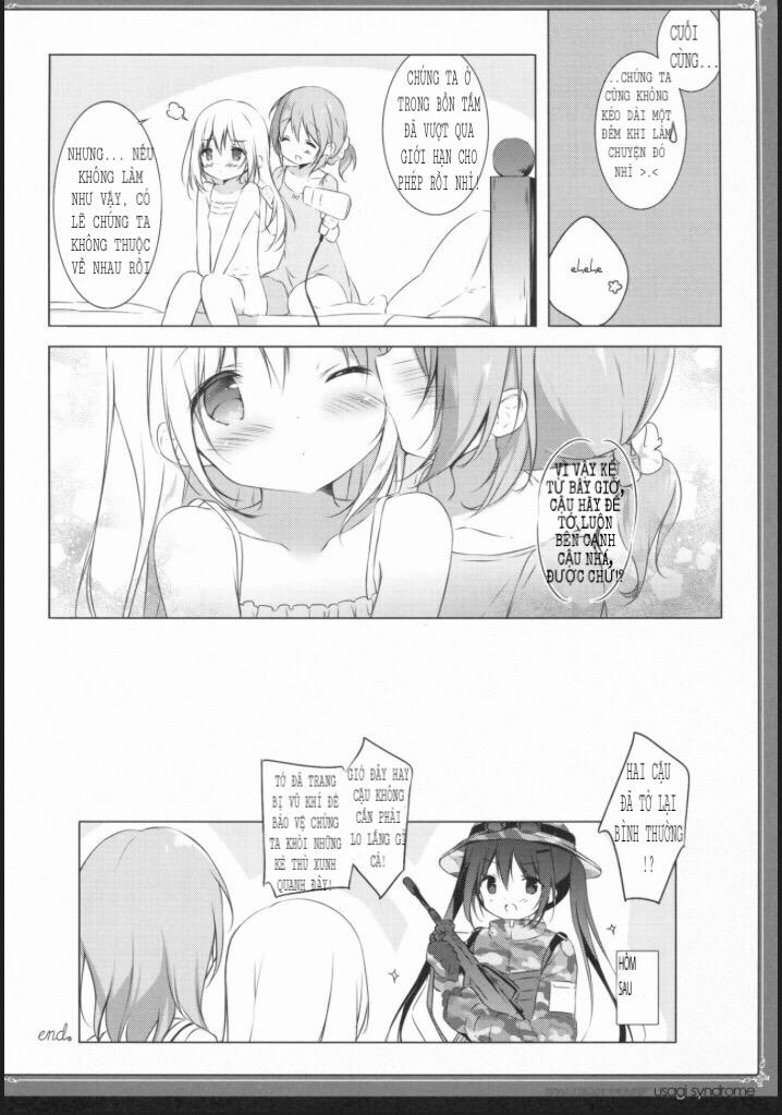 Usagi Syndrome 3 (Gochuumon Wa Usagi Desu Ka) Oneshot trang 13