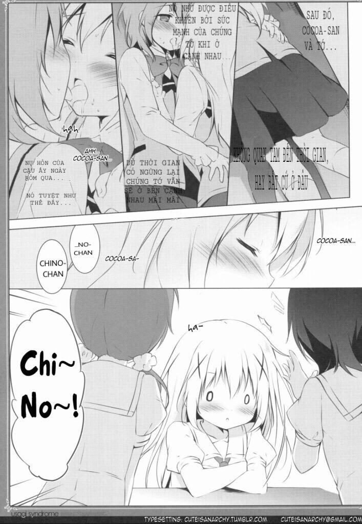 Usagi Syndrome 3 (Gochuumon Wa Usagi Desu Ka) Oneshot trang 2