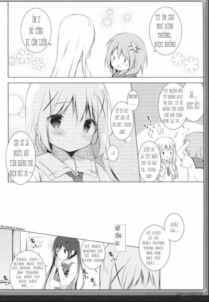 Usagi Syndrome 3 (Gochuumon Wa Usagi Desu Ka) Oneshot trang 5