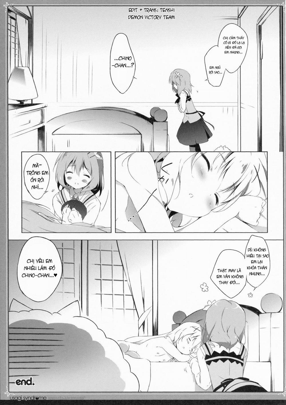 Usagi Syndrome (Gochuumon Wa Usagi Desu Ka) Oneshot trang 14