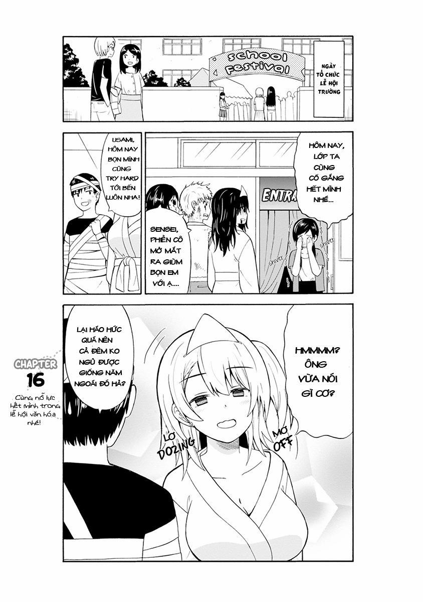 Usami-San Wa Kamawaretai! 16 trang 1