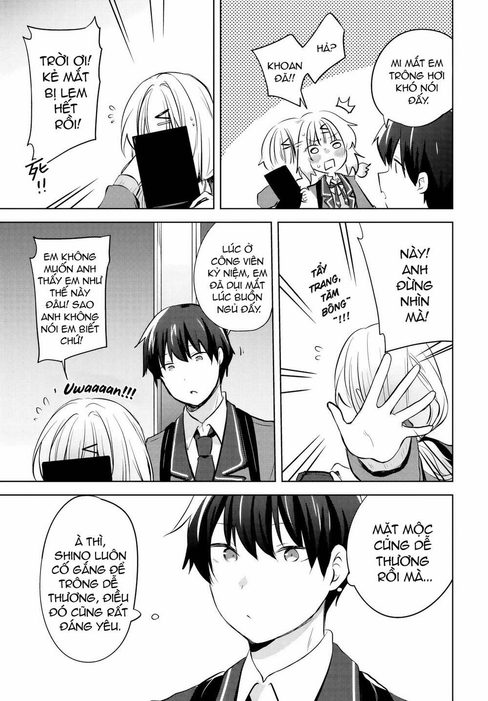 Ushiro No Seki No Gyaru Ni Sukarete Shimatta 11 trang 9