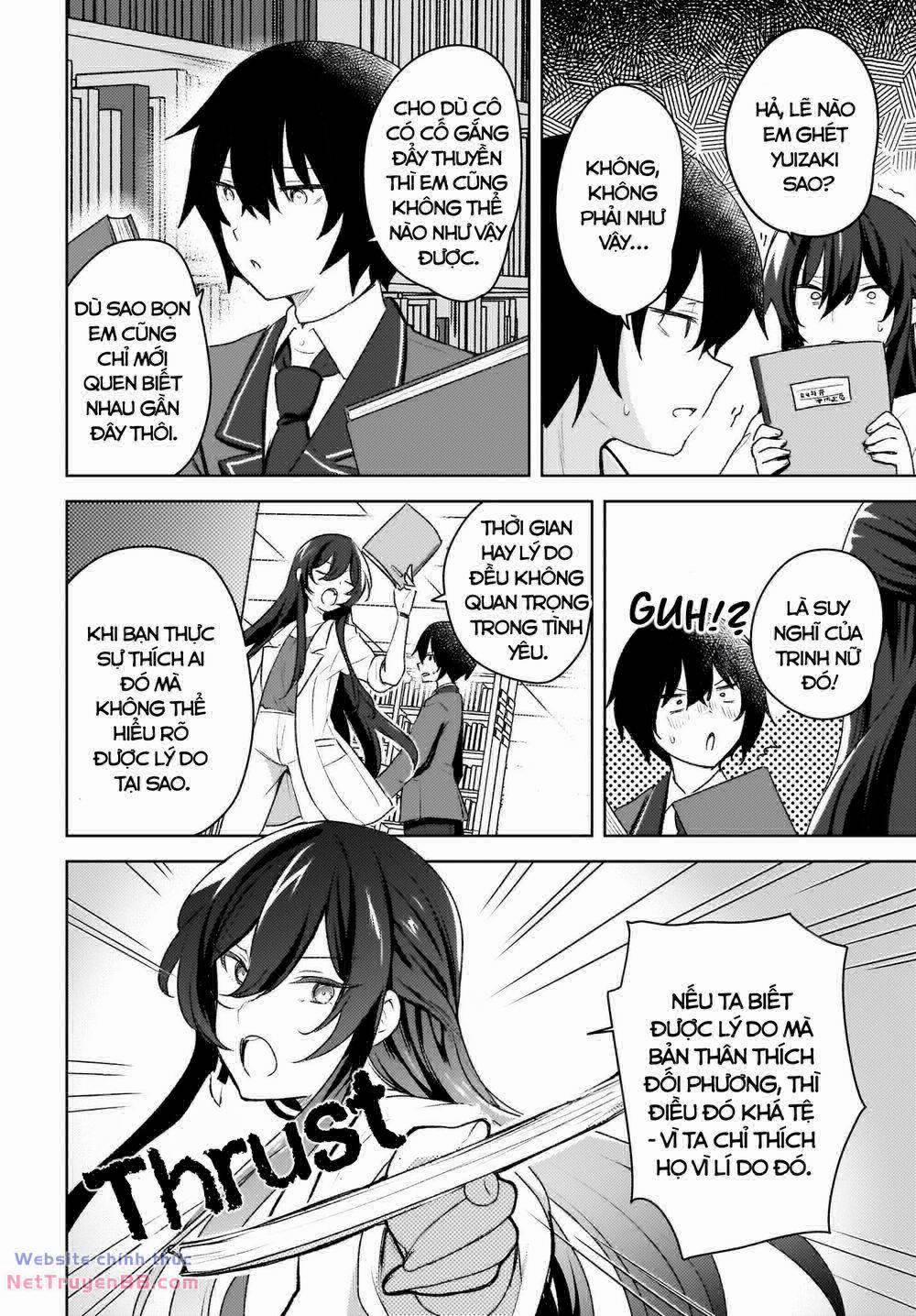 Ushiro No Seki No Gyaru Ni Sukarete Shimatta 4 trang 10