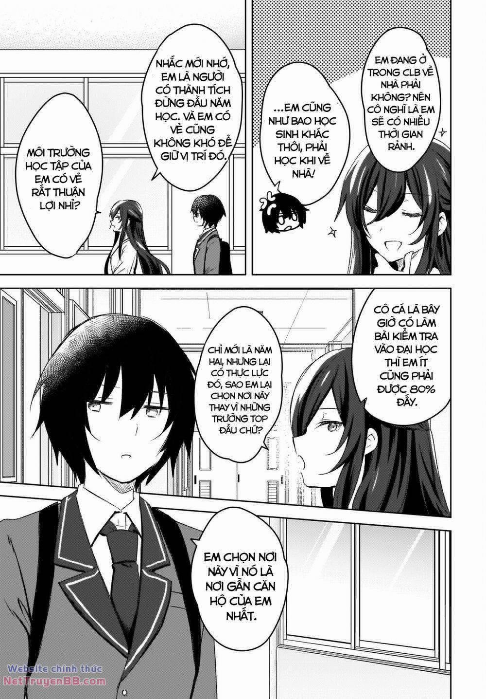 Ushiro No Seki No Gyaru Ni Sukarete Shimatta 4 trang 3