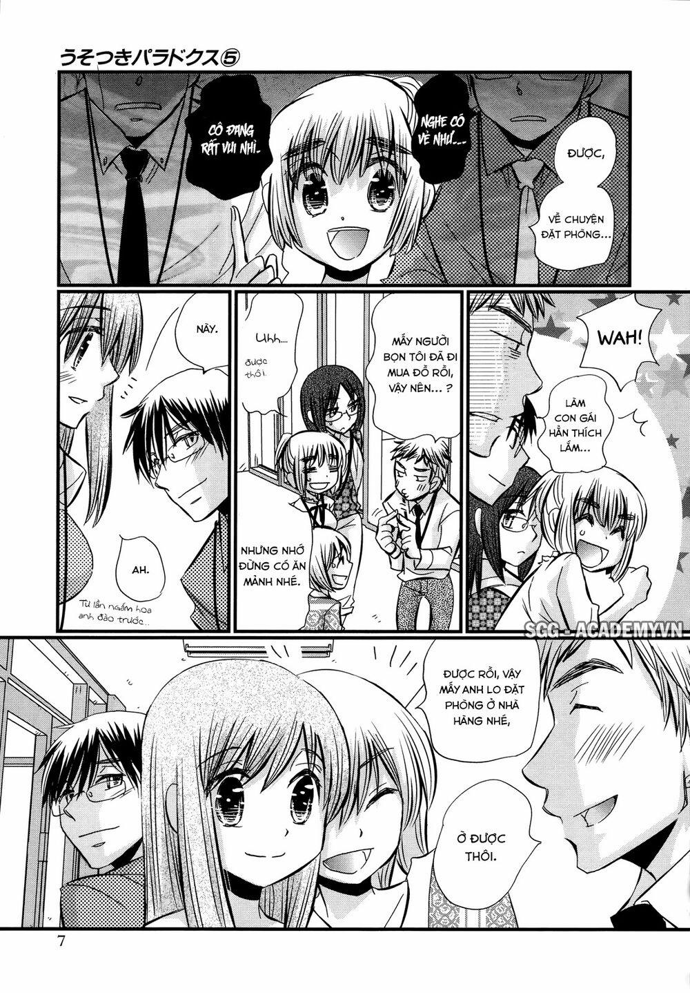 Usotsuki Paradox 29.5 trang 9