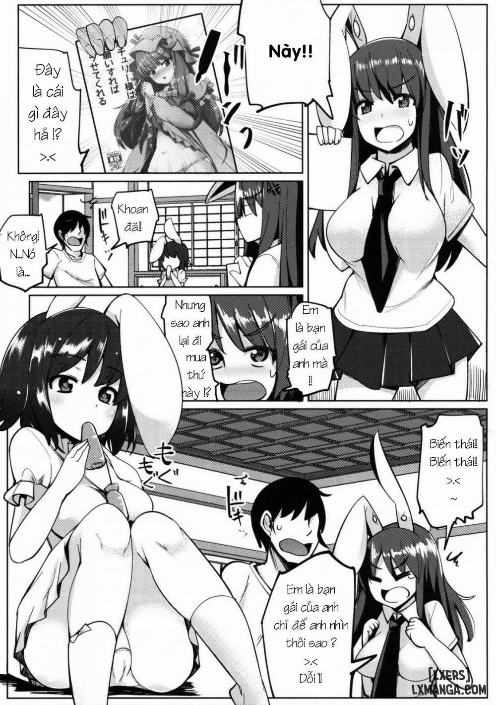 Uwaki Shite Tewi-chan to Sex Shita (3-kaime) Oneshot trang 2