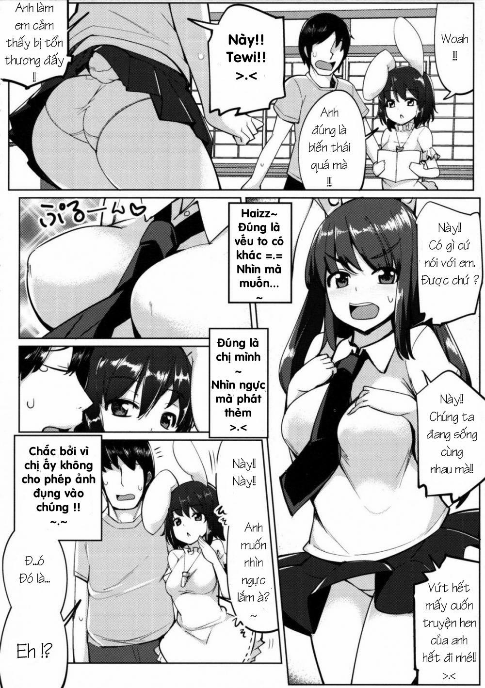 Uwaki Shite Tewi-chan to Sex Shita (Touhou) One-shot trang 4