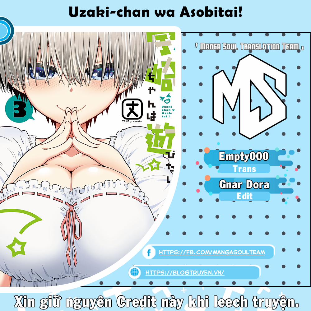 Uzaki-Chan Muốn Đi Chơi! 44 trang 0