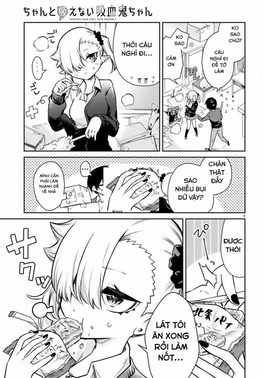 Vampire-Chan Can't Suck Properly 1 trang 9