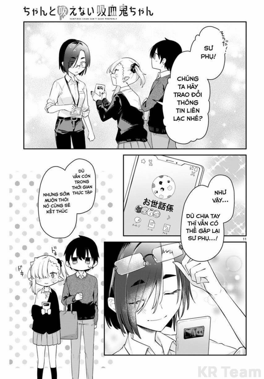 Vampire-Chan Can't Suck Properly 38 trang 11