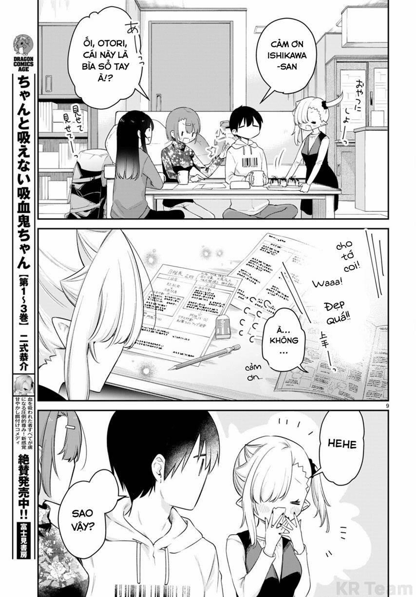 Vampire-Chan Can't Suck Properly 39 trang 9