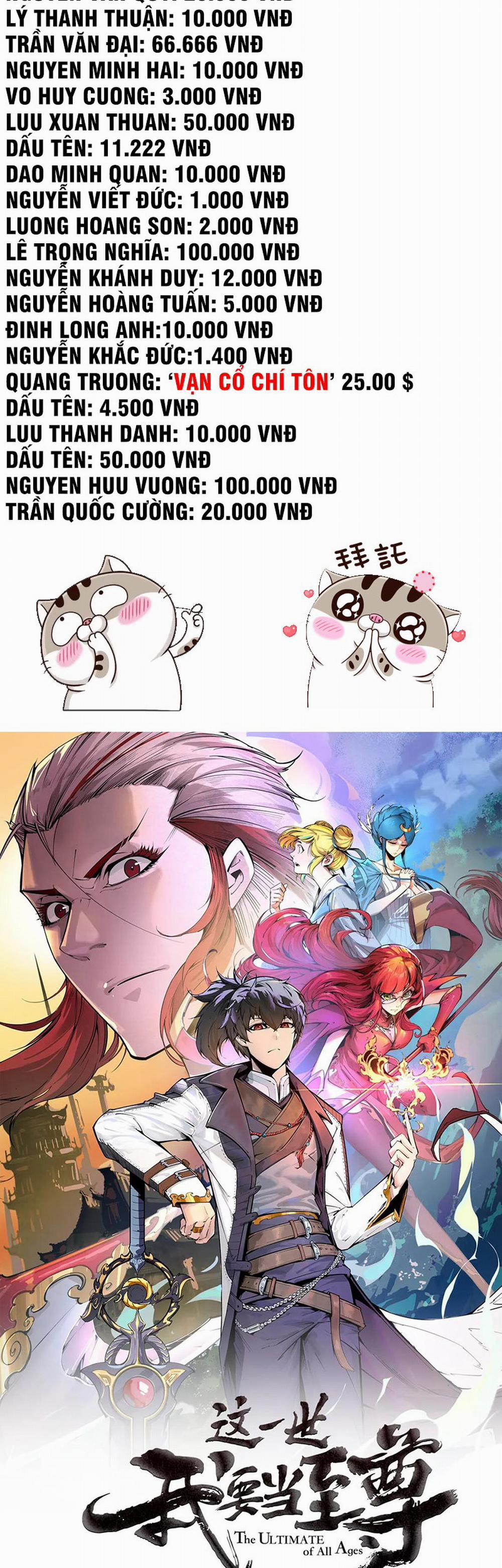 Vạn Cổ Chí Tôn 106 trang 3